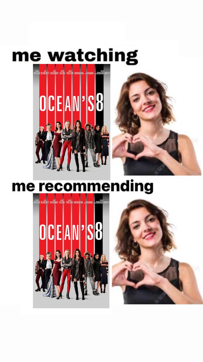 Ocean's 8 is my comfort movie.