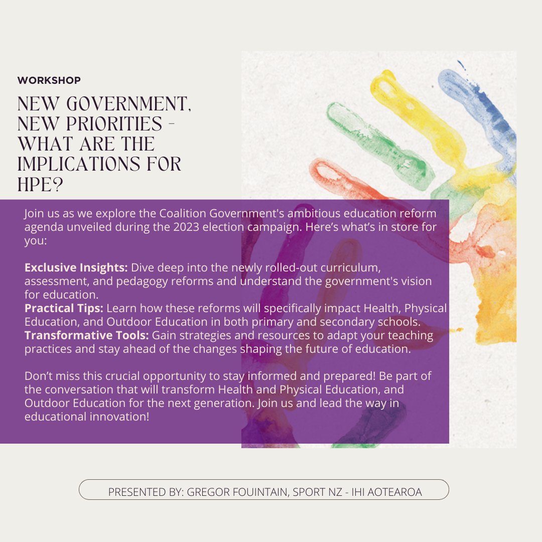 Physical Education New Zealand-Te Ao Kori Aotearoa tweet media