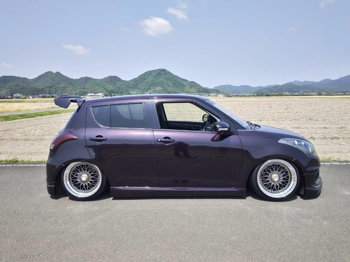 kp____1's tweet photo. SWIFT SPORT
BOLD WORLD ALTIMA EXIST
J-LINE AXLE KIT
SUPERSTAR CHEVRON RACING M2
NORMAL FENDER 9J
#swift
#swiftsport
#boldworld
#ジェーライン
#スーパースター
#chevronracing
#シェブロンレーシング
#純正フェンダー https://t.co/FpfksAtxcw