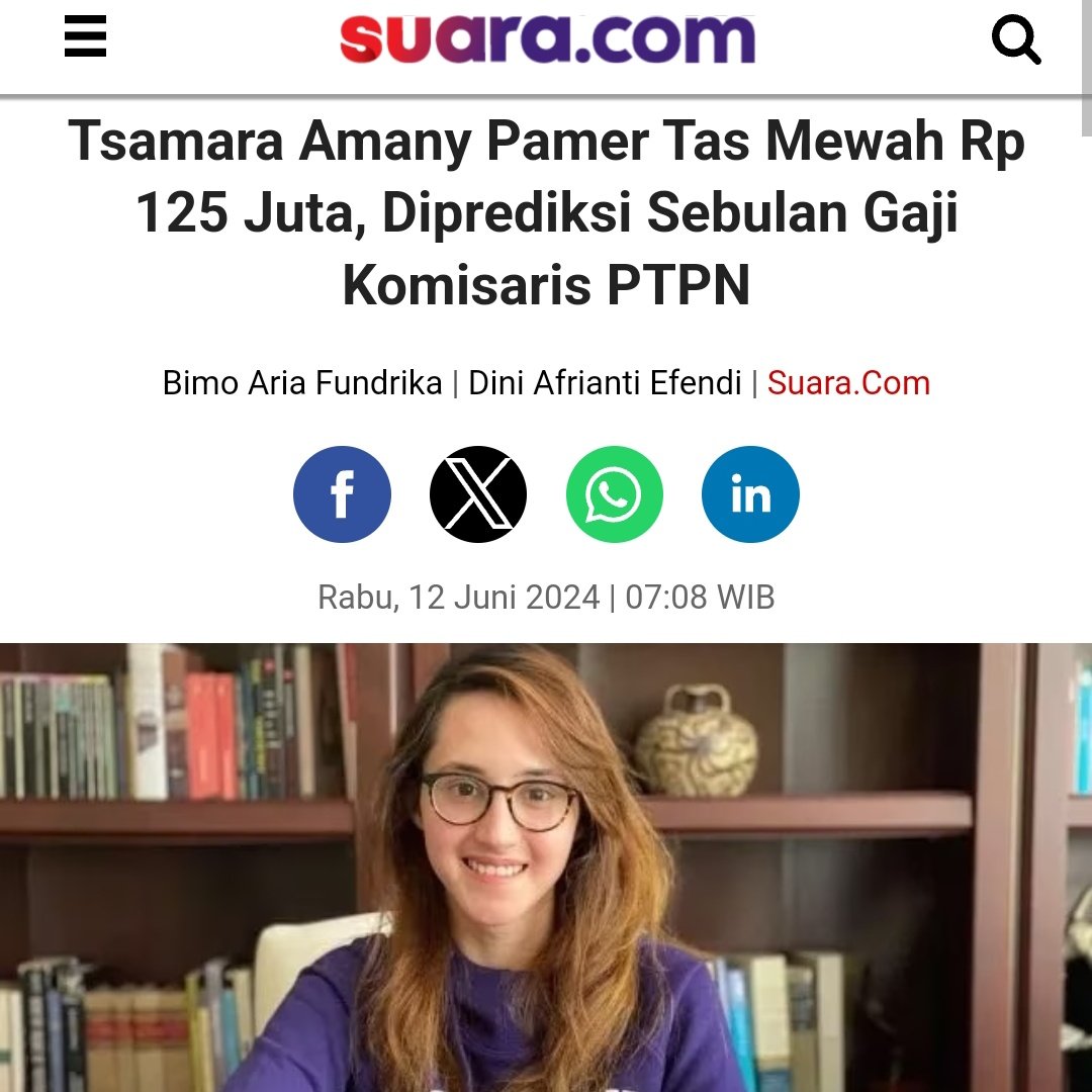 StefanAntonio__'s tweet photo. .
.
Jadi kalau ada Politisi mendadak berubah Arah
Jangan heran .. Biasanya itu gara-gara JABATAN dan DUIT

Awalnya @TsamaraDKI ini AllOut Idealis
mendukung salah satu Capres ...
Tiba-tiba ditengah jalan Putar Badan secara  drastis

Ternyata Ujung-Ujungnya lagi butuh
buat beli Tas Mewah ya Tsam ??!!

Inilah Potret Miris Politisi dan Politik Tanah Air kita ..
Idealisme dan Harga Diri sudah jadi BARANG LANGKA
Semua bisa diperjual belikan demi kepentingan Pribadi dan Golongan mereka

Boro-boro bicara Kepentingan Rakyat
Apalagi Bangsa dan Negara

Mungkin kalau mereka dibeli sama Asing
buat menjual Negara Mereka, mreka pasti akan lakukan .. Asal Perut dan Nafsu Mereka Kenyang
.
.