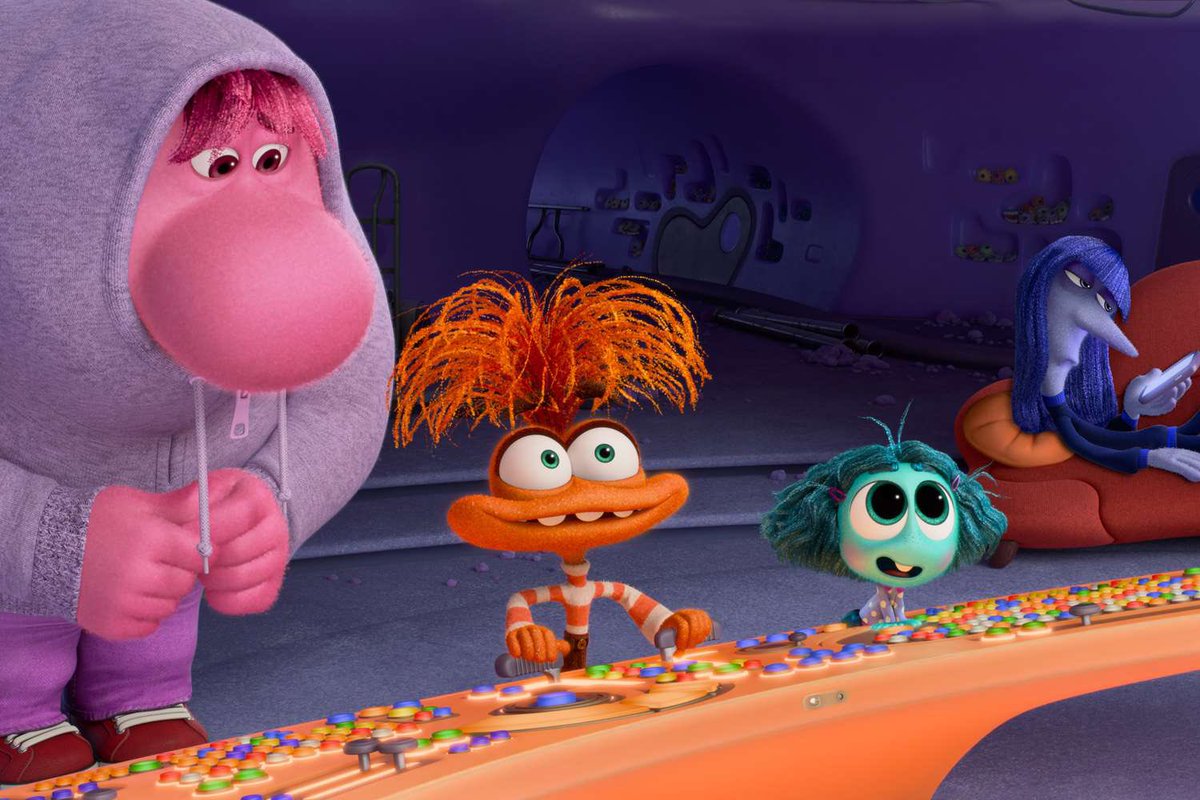 JoeyMagidson's tweet photo. Inside Out 2 is one of Pixar’s best. The message that we have to love every bit of ourselves will resonate with every audience member. I was brought to tears, which did not happen with the first one. It’s a beautiful movie, with a big beating heart.

@Pixar #InsideOut2 https://t.co/JwqdeyU95N