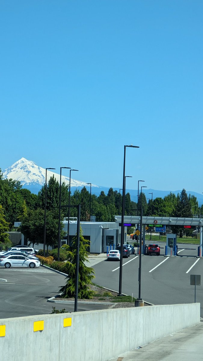Amazing clarity! This picture was taken close to the Portland airport yesterday , once I noticed Mt Hood in the background in a perfect composition using my #pixel8pro <a href="/madebygoogle/">Made by Google</a> #GooglePixel8