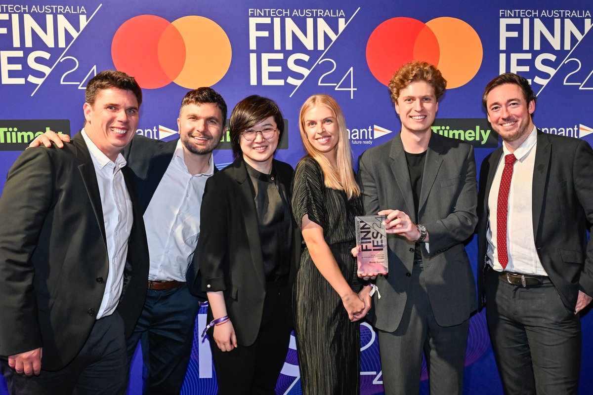 blockearner's tweet photo. Official #Finnies 2024 photos! 🏆
Thank you @ausfintech for an amazing night! 🥂 https://t.co/hR2aBmFfyA