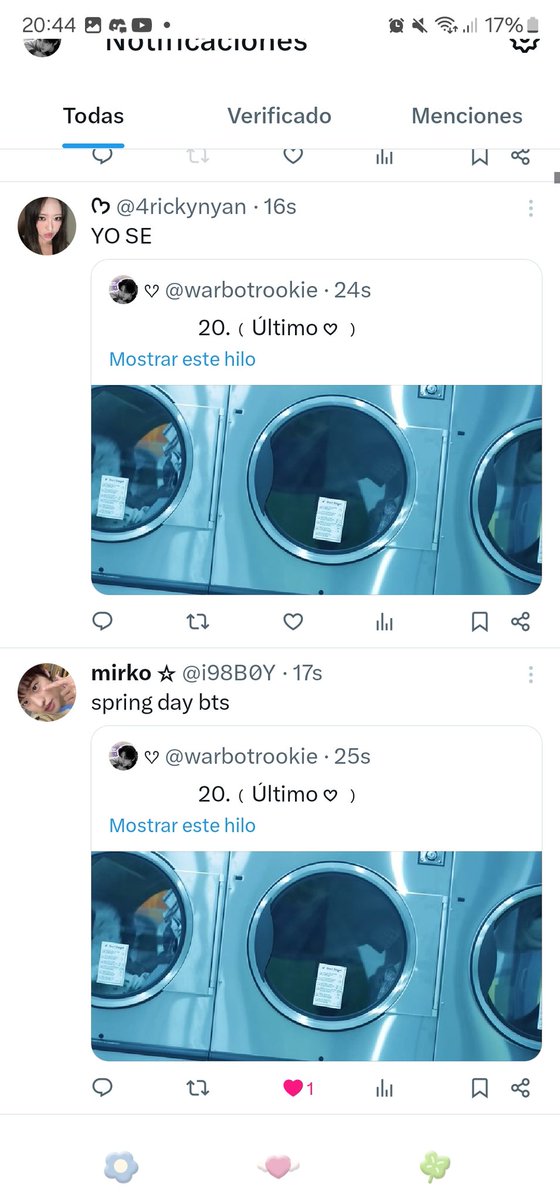 warbotrookie's tweet photo. Kat: 130
Miguel: 120
Lemon: 90
Chang: 290
Aly: 60
Joss: 10
Vale: 180
Noe: 70
Tete: 80
Yuri: 80
Aisher: 20
Mirko: 70

Terminamos <33 https://t.co/b0NzHyt8Ic