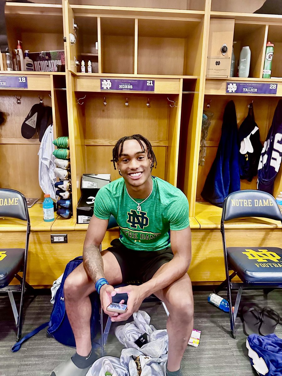 DanielHraider's tweet image. Proud but Sad Day leaving Karson in South Bend today!! It’s now time for him to go to work and believe in both his Academic and Athletic training!! I love you Son go get it❤️❤️❤️@KarsonHobbs @KevinSinclair_ @NDFootball @ByKyleKelly