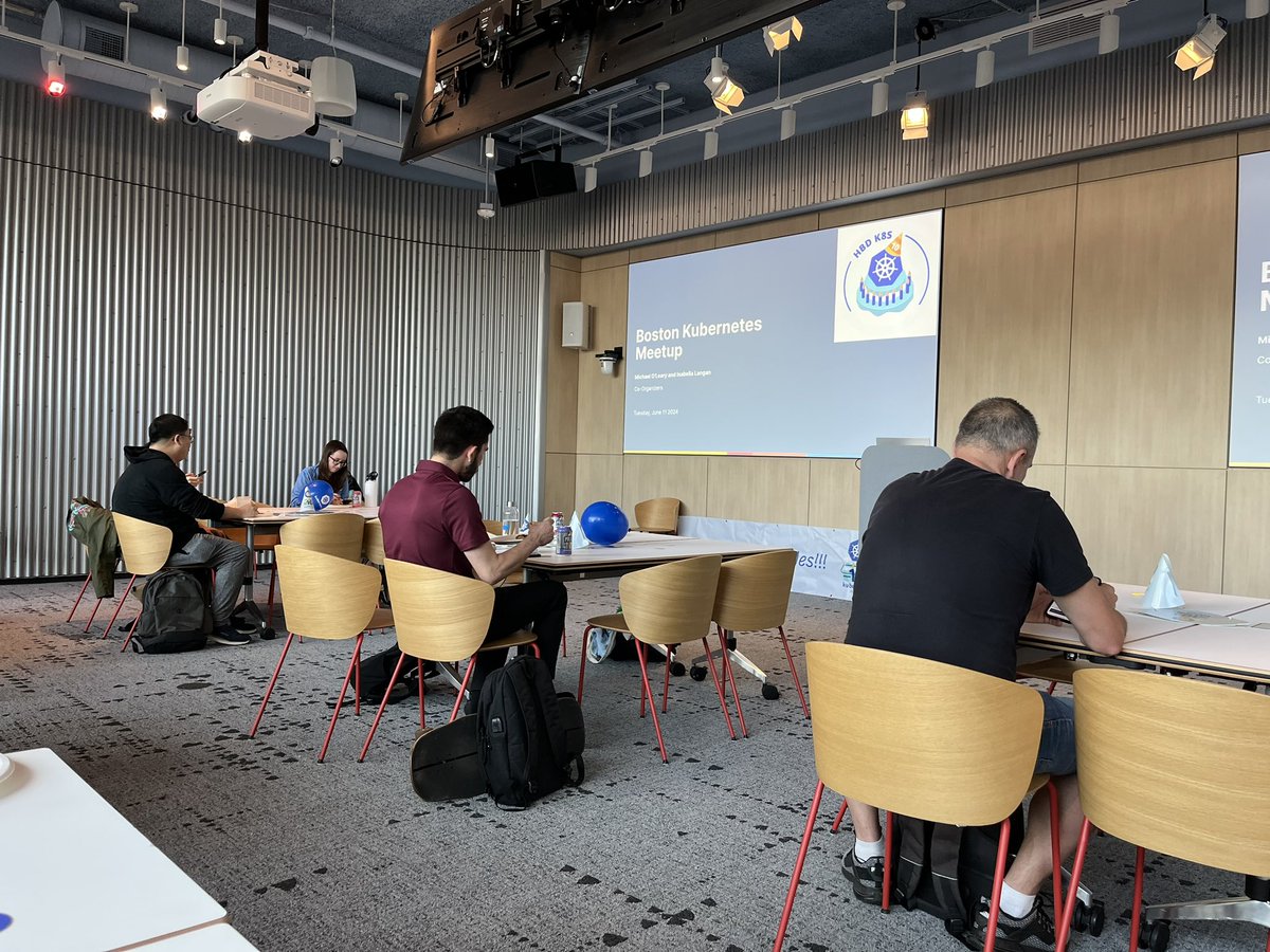 shipyardbuild's tweet photo. enjoyed celebrating #kuberTENes with the Boston Kubernetes Meetup tonight at @Google 🎂
heard some engaging talks on v1.30, #clusterAPI, and #otel
thanks for hosting! #celebr8k8s https://t.co/dUz0BQSqTL