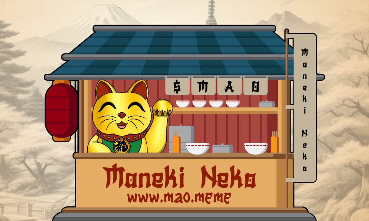 $MAO MAO. Everything is virtual, even the golden cat that brings wealth and luck.

Rumors say the more $MAO you have, the wealthier you become.

Join our telegram community 
T.me/MaoErc20
