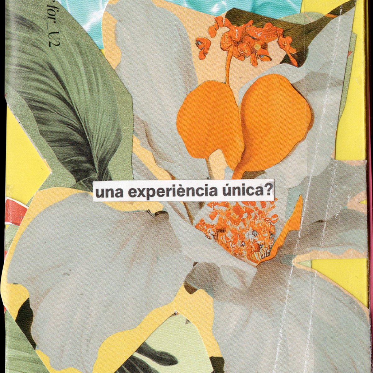 ju_bomdia's tweet photo. esse sábado fiz uma oficina de zine e aproveitei pra usar uns pacotinho de selos que garimpei numa feira. deliciosa rasgar um papelito na mano, ui, colar meio apressado e dá-lhe e vamo. cá esta, mira: 
< una experiência única? > https://t.co/aYWlcuQh76