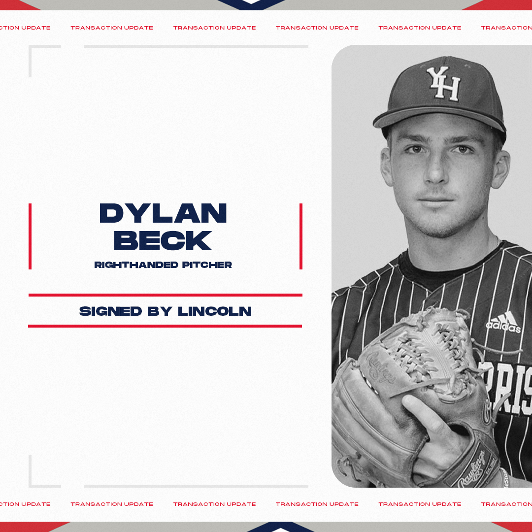 June 11 Transaction: <a href="/saltdogsball/">Lincoln Saltdogs</a> signed RHP Dylan Beck (<a href="/dylan_beck25/">Dylan Beck</a>).

Beck joins Lincoln after playing collegiately for @yhcbaseball.

baseball.pointstreak.com/player.html?pl…