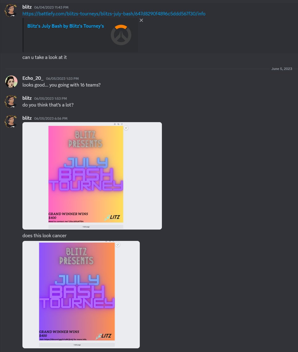 Blitz (@BlitzTourney) / Posts / X