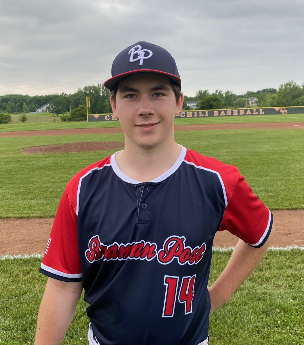 Monroe County (NY) American Legion Baseball (@mclegionbsbl) on Twitter photo Congrats to PAWS Player of the Game Braman Post’s Jake Wiepert who went
2 for 4 w/ a run scored and 1 RBI. He also threw a scoreless inning on the mound for the save in Braman’s 7-6 W vs Chili Post. <a href="/pawsofrochester/">PAWS Youth and Advocacy Center, Inc.</a> <a href="/JakeWiep3/">Jake Wiepert</a> <a href="/PickinSplinters/">Paul Gotham</a> <a href="/RocNYbaseball/">Rochester Baseball League</a> <a href="/gametime585/">thejmacshow</a> Congrats to PAWS Player of the Game Braman Post’s Jake Wiepert who went
2 for 4 w/ a run scored and 1 RBI. He also threw a scoreless inning on the mound for the save in Braman’s 7-6 W vs Chili Post. <a href="/pawsofrochester/">PAWS Youth and Advocacy Center, Inc.</a> <a href="/JakeWiep3/">Jake Wiepert</a> <a href="/PickinSplinters/">Paul Gotham</a> <a href="/RocNYbaseball/">Rochester Baseball League</a> <a href="/gametime585/">thejmacshow</a>