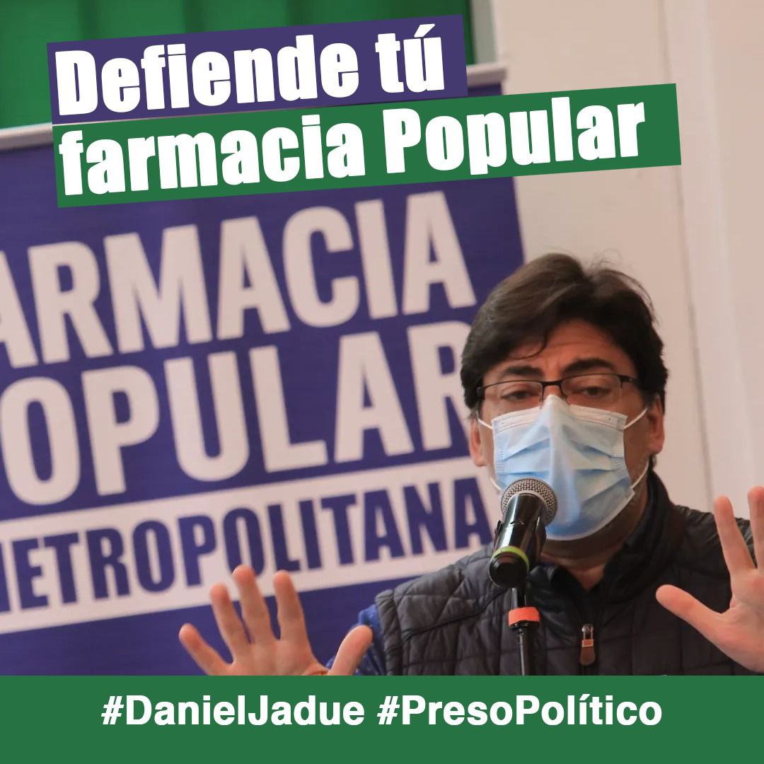 2epinforma's tweet photo. Seguimos presentes en apoyo al compañero silenciado por querer una vida más digna y más justa para todas y todos. Apoya con Rt si piensas que #DanielJadue es un #PresoPolitico https://t.co/gkkzkTqIUF
