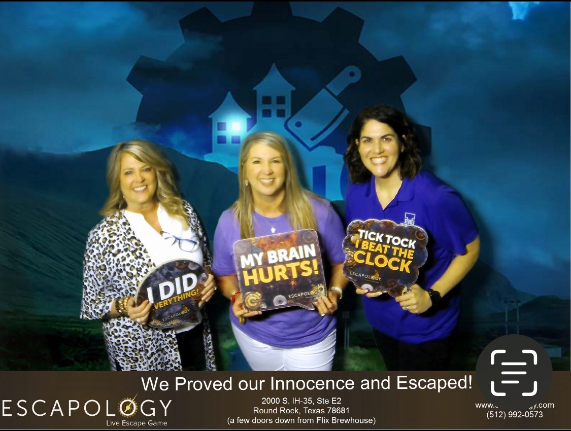 Having a blast at the TEPSA conference with these amazing principals! We tackled an escape room and escaped with time to spare. Ready to lead and learn together at the conference. #PrincipalLife #TeamworkMakesTheDreamWork
#WeLeadTX
#TEPSA