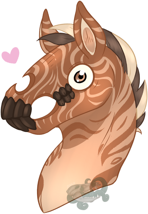 POSSUMBONES's tweet photo. Separate post for my Quagga Horror Horse 🐎 https://t.co/03Eer9yi7O