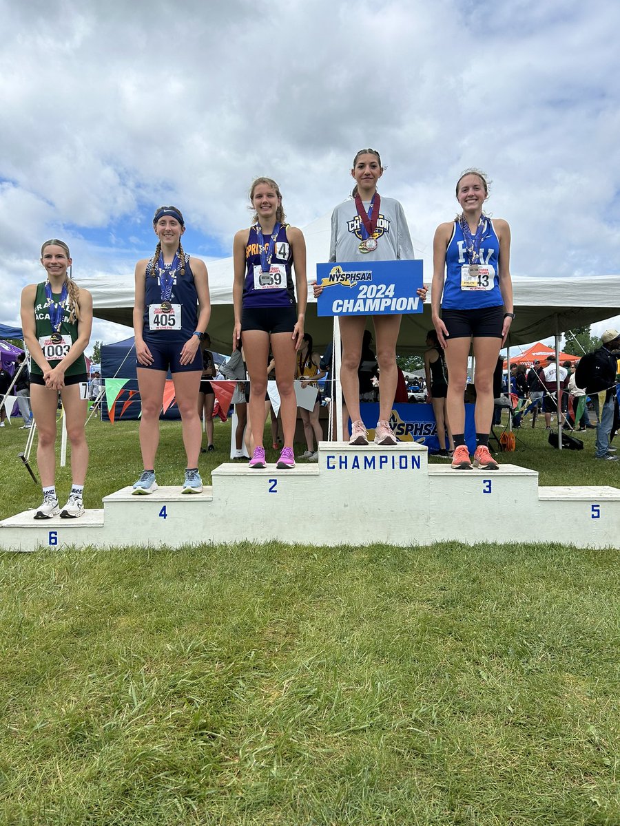 Next up was a lightning delay just before Soph was going to race the 800 m. 
After seeking shelter inside for about an hour, Soph came out and ran her 2nd fastest time ever to become State Champion!
<a href="/BBPathletics/">BBP Athletics</a> <a href="/bbpboosterclub/">BBPBoosterClub</a>