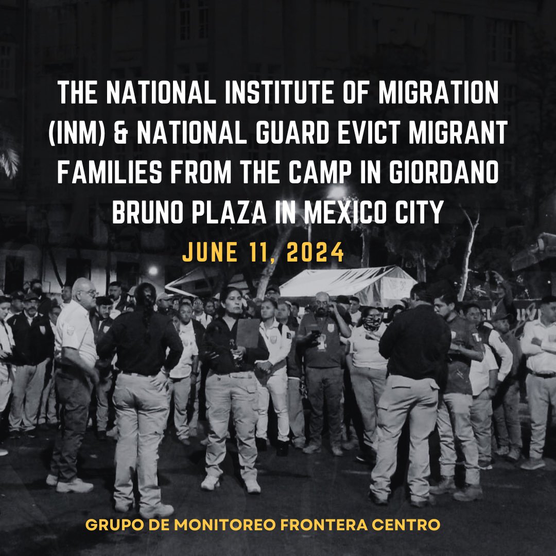 Grupo de Monitoreo Frontera Centro tweet media