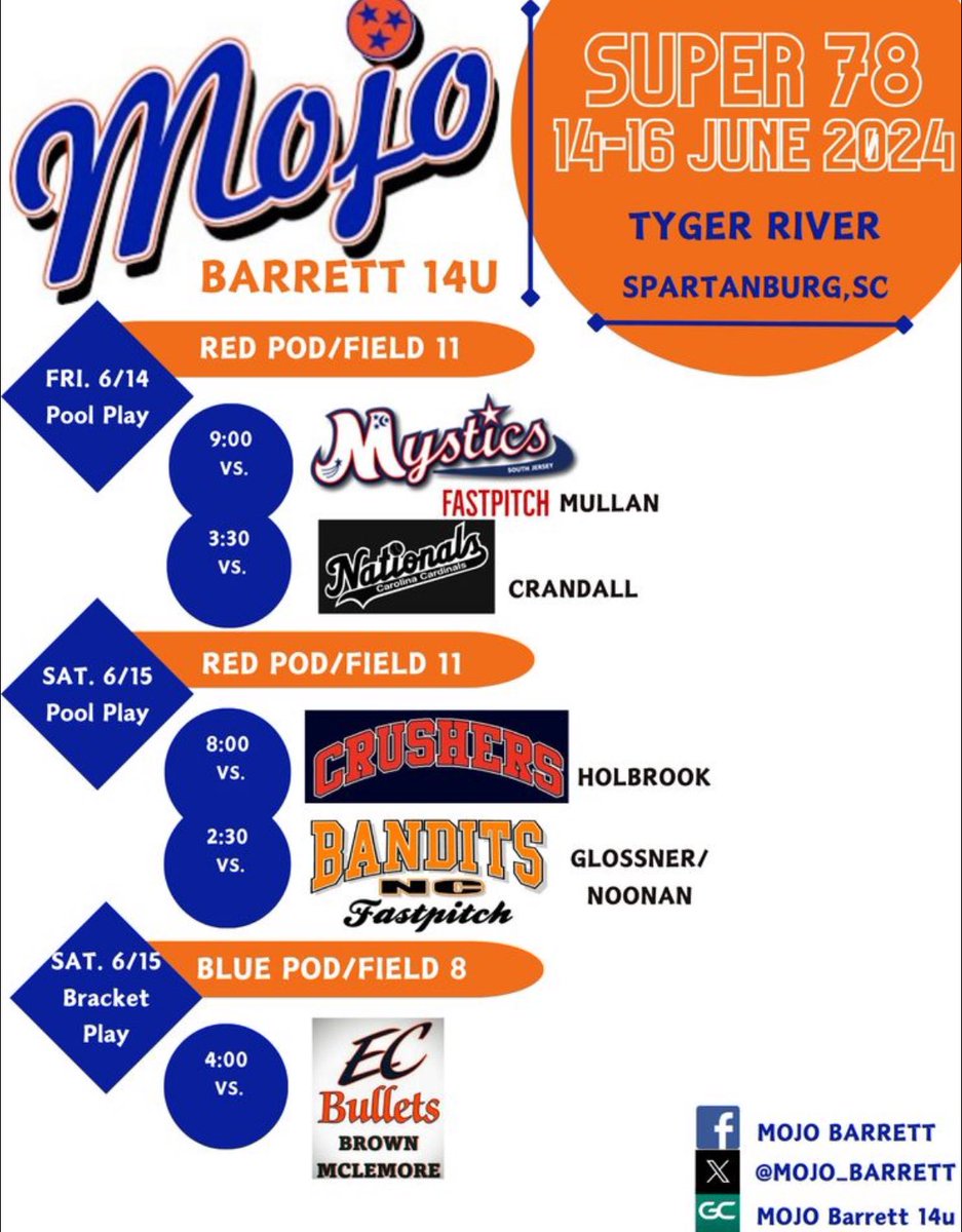 Aliyah Smith
C/O 2028
MOJO Barrett 14u #2 (3B)
Hartsville High School
aliyahsmith2028@gmail.com