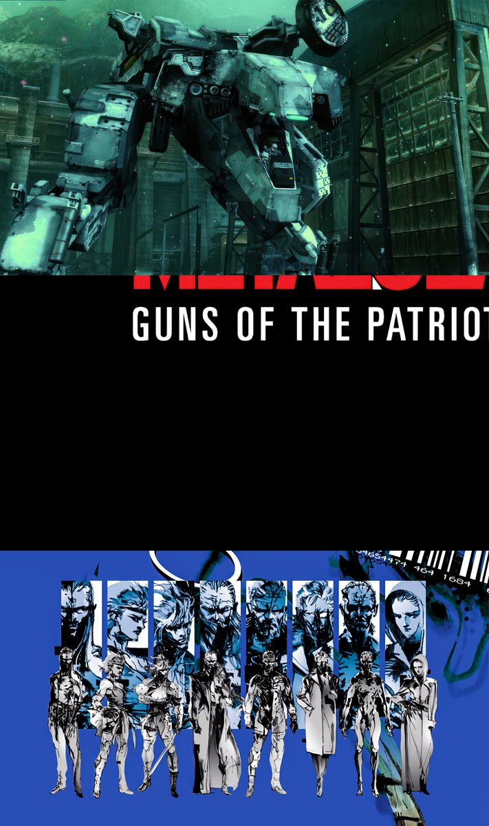 MGSMGN's tweet photo. Today we celebrate the 16th anniversary of the global release of Metal Gear Solid 4: Guns of the Patriots. Boasting groundbreaking graphics for the Sony PlayStation 3, it would go on to be one of the biggest releases in series history. 🥳🎉🎇