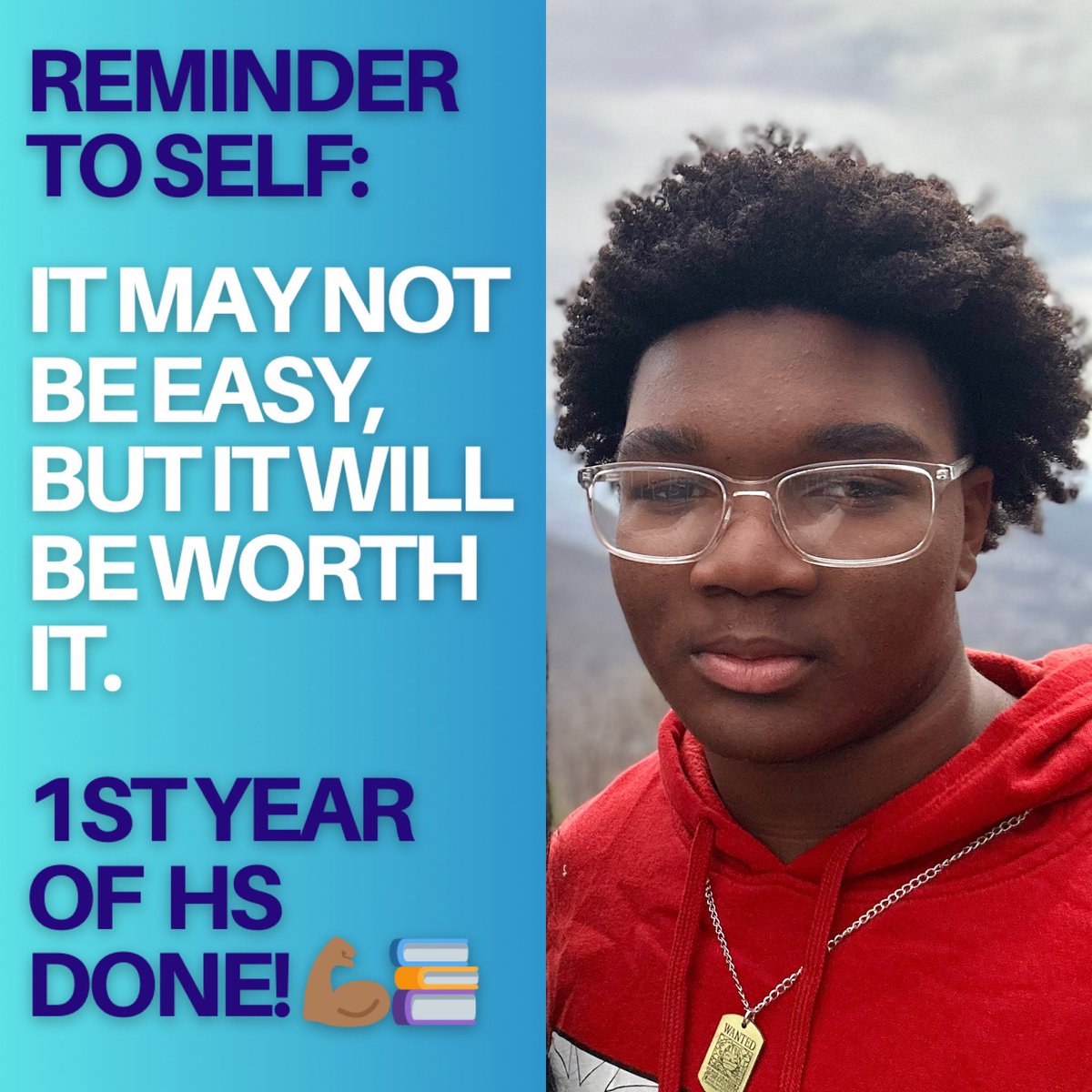 DevinT_Bailey's tweet photo. “Final Push” is an understatement 💪🏾📚 1st year of High School done! #BounceBack #NoQuit #Grateful #SilentGrind #HumbleJourney #LetsGo #OperationNoCs #GetEmNextYear 🙃 https://t.co/ahNo7Sj16U