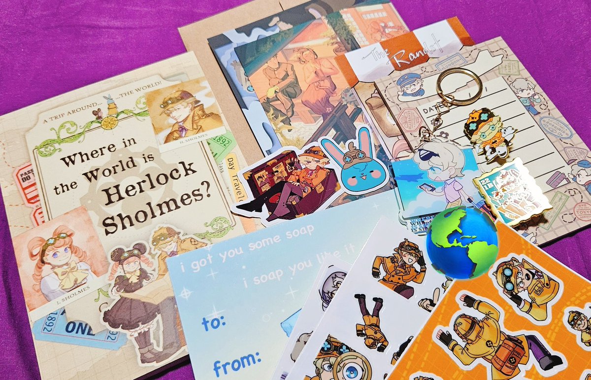 krynl_'s tweet photo. it took a while to get here, but i finally received my contributor copy of the @SholmesZine 💕💖 it's such a lovely zine with lots of care and thought put into it. i'm very thankful to have participated!

if you want to check it out, leftover sales will be open for a while 👀✨️ https://t.co/bX0LmUbEs7