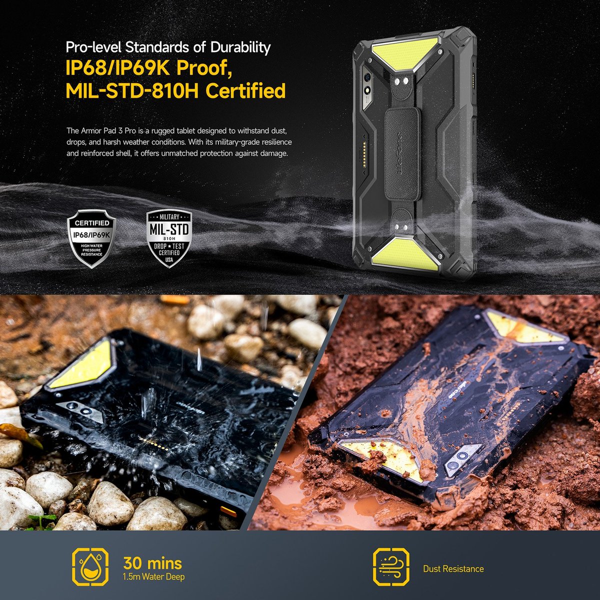 SunskyOnline's tweet image. #Ulefone Armor Pad 3 Pro Rugged Tablet PC, 8GB+256GB, 10.36 inch Android 13 MediaTek MT8788 Octa Core
Shop Item #: EDA006597301A
More information🔗tinyurl.com/2burdwcr
#OutdoorTablet #SmartTabletPC #IndustryPad