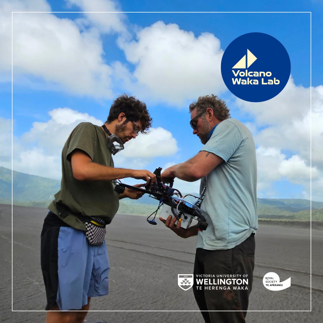 lab_waka's tweet photo. Fly My Pretties… The WakaLab drones need to be nimble, powerful, precise, and… CHEAP! We routinely fly them into the nastiest of volcanic plumes! Sometimes, they even make it back out again!

#wellington_uni #royalsocietynz #geology #volcano #Vanuatu #vuw_geolsoc #Okeanos https://t.co/bq13L8LiSq