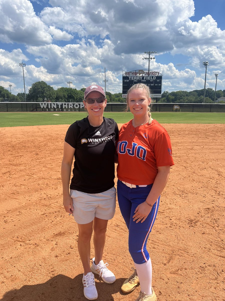 Kadence Poston (@choochoo_12) on Twitter photo I had a great time today at the <a href="/Winthropsoftbal/">Winthrop Softball</a> camp. I would like to say thank you to all the coaches and Winthrop players for spending this Tuesday with a bunch of teenage girls to make us better. <a href="/Mojo_Carolinas/">Mojo of the Carolinas</a> <a href="/Jake__Hyatt/">Jake Hyatt</a> <a href="/stevie_grice/">Stevie Grice</a> <a href="/Mads_Arm2Strong/">Maddie Armstrong</a> I had a great time today at the <a href="/Winthropsoftbal/">Winthrop Softball</a> camp. I would like to say thank you to all the coaches and Winthrop players for spending this Tuesday with a bunch of teenage girls to make us better. <a href="/Mojo_Carolinas/">Mojo of the Carolinas</a> <a href="/Jake__Hyatt/">Jake Hyatt</a> <a href="/stevie_grice/">Stevie Grice</a> <a href="/Mads_Arm2Strong/">Maddie Armstrong</a>