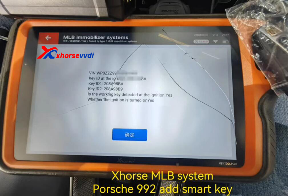 Xhorsevvdi's tweet photo. #xhorse KeyToolPlus + MLB tool Porsche 992 add smart key โ
โ
โ
CRE: choo ming ng ๐
#keytoolplus #vvdimlbtool #porsche992 #SmartKey #AddKey #keyprogramming #mlbkey https://t.co/dnhFlrHP8D