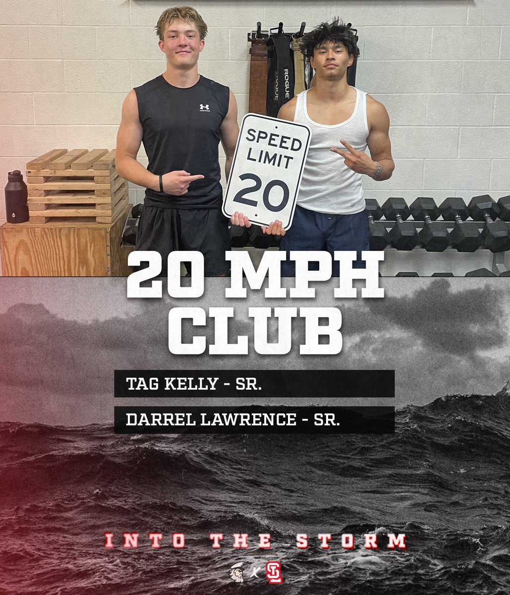 Getting summer strength and speed started right with a couple of new additions to the 20 MPH club.