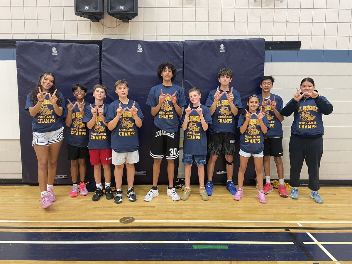 Samantha Edwards (@sameddie23) on Twitter photo Congrats to Team nuggets for winning the senior division of our Saints Basketball Spring League ! Until next year ! #futuresaints <a href="/StBenedictCSS/">St. Benedict C.S.S.</a> <a href="/athletic_bennie/">Bennies Athletics</a> Congrats to Team nuggets for winning the senior division of our Saints Basketball Spring League ! Until next year ! #futuresaints <a href="/StBenedictCSS/">St. Benedict C.S.S.</a> <a href="/athletic_bennie/">Bennies Athletics</a>