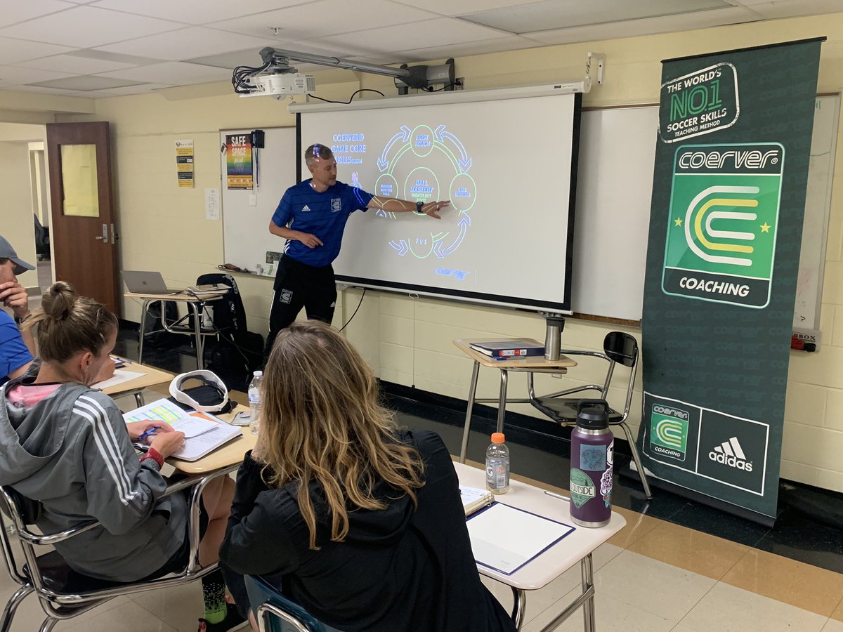 CoerverOhio's tweet image. Staff training in the books and camp season is ready to roll. #LetsGetBetter