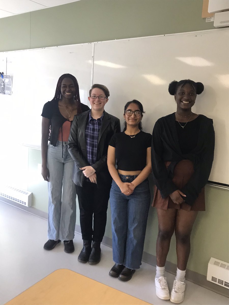 Cindy Nachtigall Educational Excellence Advocate (@cindynachtigall) on Twitter photo 💜Excellent presentation on racial diversity in our education system in Winnipeg by four amazing Fort Richmond Collegiate students! Ayshia Burchill, Sanchi Kaushal, Emmanuella Shaibu, and Ore Adewumi shared great information! Bravo to all!👏👏<a href="/FRCCenturions/">FRC Centurions</a> <a href="/PembinaTrails/">Pembina Trails SD</a> 💜Excellent presentation on racial diversity in our education system in Winnipeg by four amazing Fort Richmond Collegiate students! Ayshia Burchill, Sanchi Kaushal, Emmanuella Shaibu, and Ore Adewumi shared great information! Bravo to all!👏👏<a href="/FRCCenturions/">FRC Centurions</a> <a href="/PembinaTrails/">Pembina Trails SD</a>