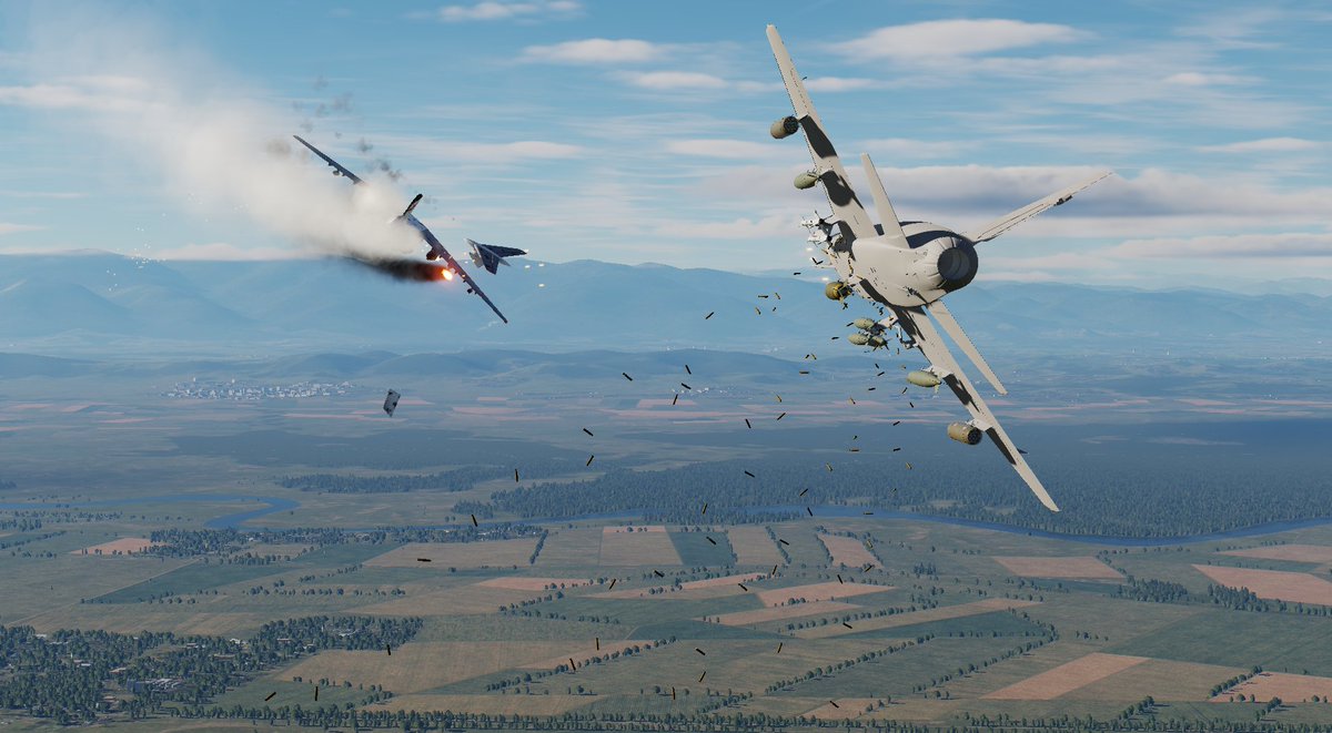 GrinnelliDesign's tweet image. Weapons testing is currently underway! F100D external model is nearing completion as we fine tune the fine details. External textures are now our main focus as we continue to improve the flight model and aircraft systems. #dcsworld @eagledynamics #f100d