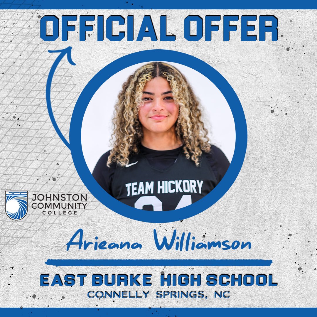 Congratulations To Arieana Williamson of East Burke High School On Her Offer To Johnson Community College!!! #teamhky #herhoopstate #passion #girlscanballtoo