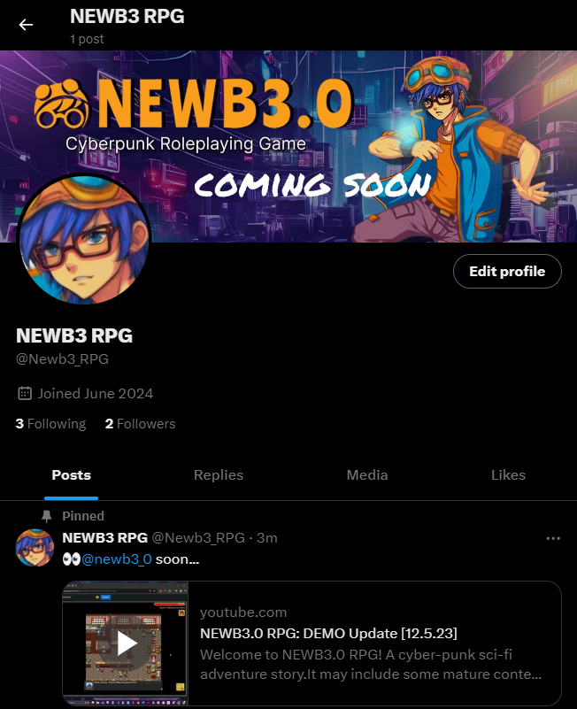 ✨ NEWB3.0 STUDIOS 🤓✨ tweet media