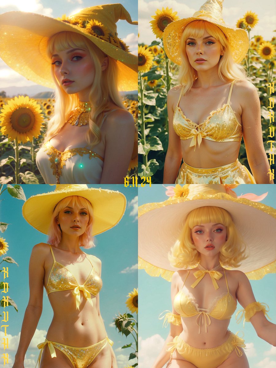 DxvthAdder's tweet photo. Part 2. 🌤️🌻🌾💛✨🧹☀️🫙🧊💧🌦️ #coquette #sunwitch #sol #sunwater #summersolstice #june #ai https://t.co/c2ibKuYLUq
