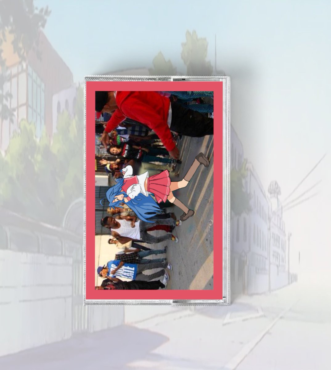 CheapskapeRcrdz's tweet image. YO! JERKIN&apos; AT RY​Ō​Ō HIGH 2024 #DELUXEVERSION, a deluxe edition rerelease of the hit album by @catdotflp drops this FRIDAY at 3 PM ET!!!! You can grab a cassette for 10 US Clams, also theres like a brand new track and its really dope.