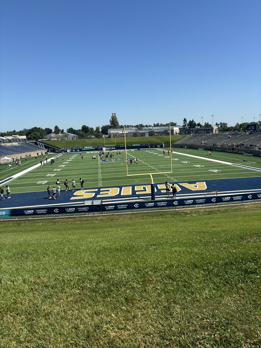 Blessed to receive MVP at the <a href="/ucdavisfootball/">ucdavisfootball</a> camp. Great talking to all the coaches!
<a href="/CoachBurke10/">Kevin Burke</a> <a href="/CoachPrier/">COACH AP and 20 others</a> <a href="/CoachLynch/">Mike Lynch</a> <a href="/Coach_TMACK/">CoachT-MACK</a> 
<a href="/si_one11/">Sione Ta'ufo'ou</a> <a href="/CoachMikeCable/">Coach Cable</a> <a href="/lhslionsfb/">LibertyLionsFootball</a> 
<a href="/morisuesue/">Mori suesue</a>