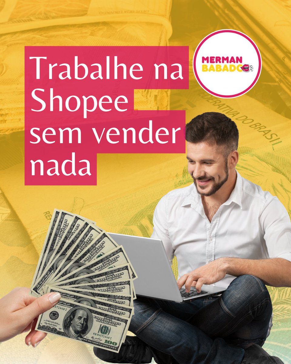 mermanbabado's tweet photo. Trabalhar sem sair de casa e sem aparecer? Tem como!
E detalhe: sem precisar vender nada.
Saiba mais sobre como ser ponto de coleta Shopee!
#shopee
#coleta
#trabalho https://t.co/IFmlfaV2KJ
