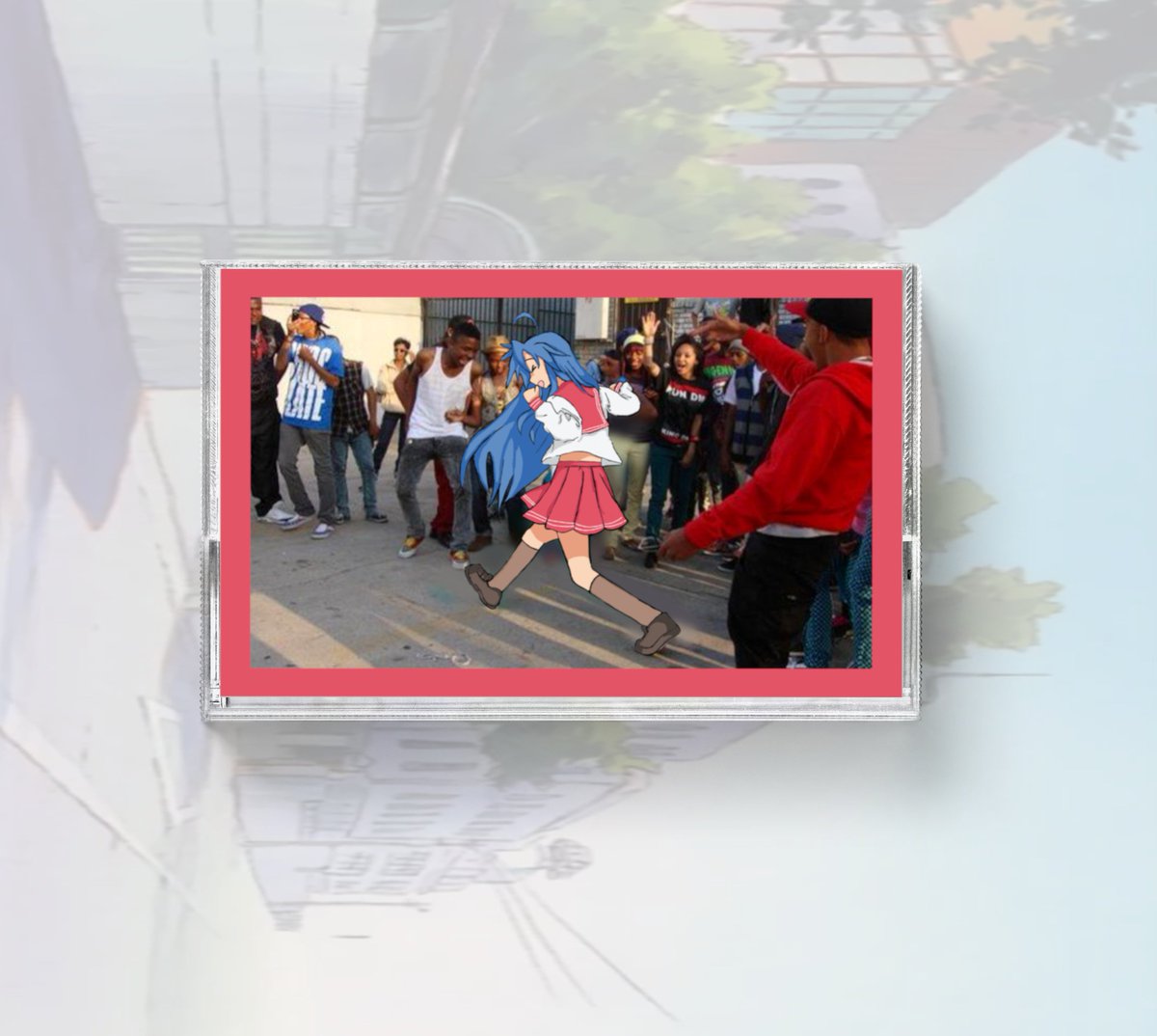 CheapskapeRcrdz's tweet image. YO! JERKIN&apos; AT RY​Ō​Ō HIGH 2024 #DELUXEVERSION, a deluxe edition rerelease of the hit album by @catdotflp drops this FRIDAY at 3 PM ET!!!! You can grab a cassette for 10 US Clams, also theres like a brand new track and its really dope.