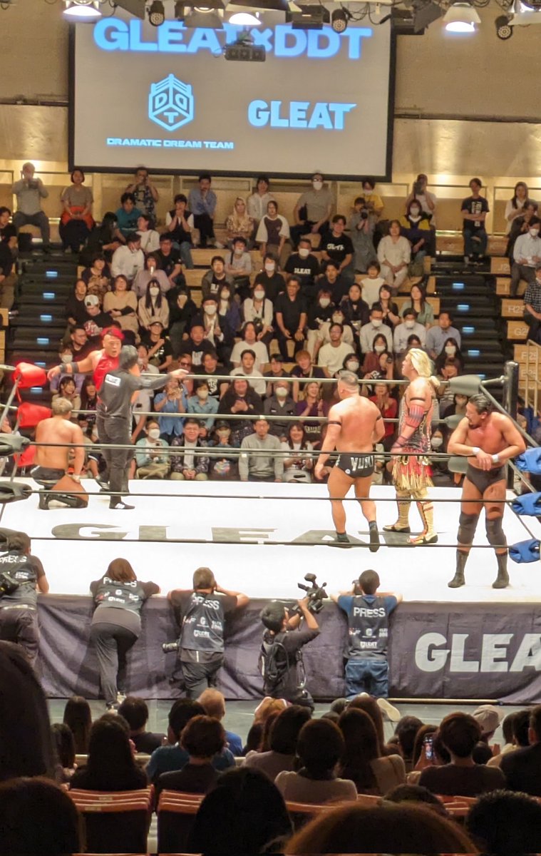 ken0413red's tweet photo. 令和6年6月6日にプロレスに行きました。 https://t.co/bNPzLeZcV0
