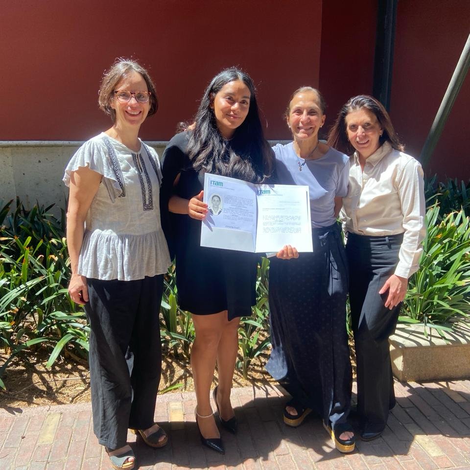 Felicitamos a Mariana Angélica Troncoso León quien obtuvo su título de licenciada en economía con el trabajo “Analizando los Efectos de la Violencia de Pareja en la Productividad de las Mujeres Mexicanas” ¡Te deseamos mucho éxito!
#OrgulloITAM
