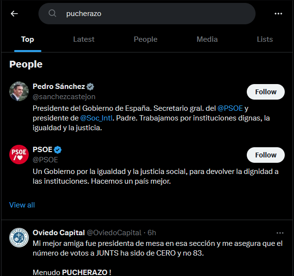 me_ryub's tweet photo. @CapitanBitcoin Casualidad o coincidencia que buscas "Pucherazo" en https://t.co/bJ8b9yURnT y te sale el principal sospechoso, vaya... 😅 https://t.co/PBKn95qHih