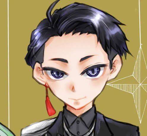  これね、下書きとの比較なんだけど。まつげ塗っちゃうと全然イメージ違うくて。もっと釣り目の猫ちゃん(狐?)味出したかったのになぜエエエっめ今なってるところ。 