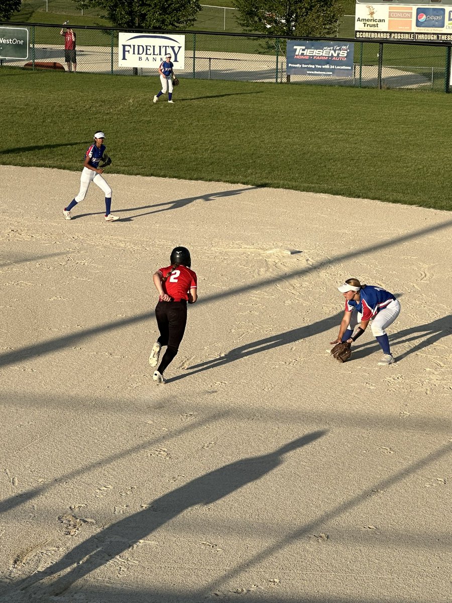 Bobcats got the sweep tonight, winning second game 10-0 in five innings against the Warriors!  Beautiful night at Farley park, great to see the stands full!