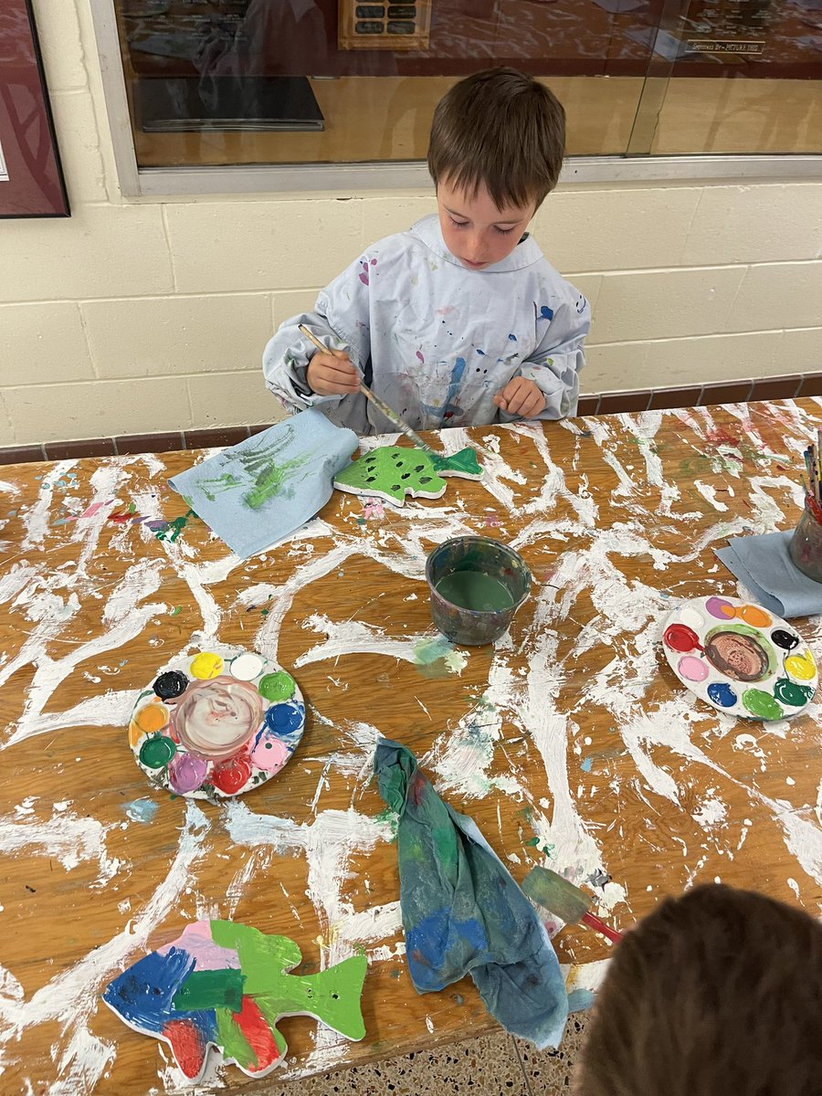 A great day learning about the watershed and why it is important to protect the water in our region.  We had a blast painting our own fish to go on the fence outside of our school as part of the <a href="/StreamofDreams/">Stream of Dreams™</a>. Thank you <a href="/quinteca/">Quinte Conservation</a>!
