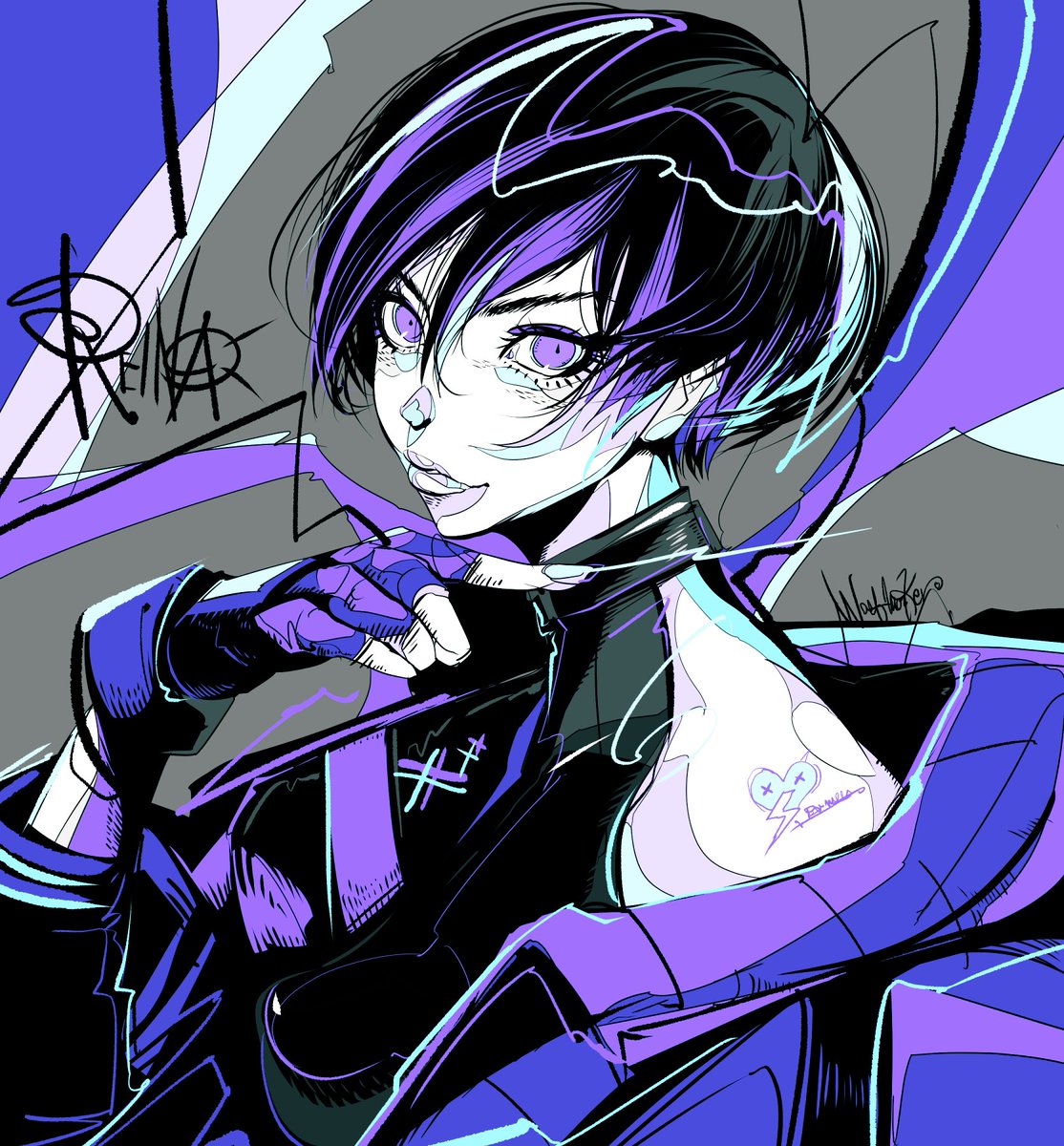 WolfMarker's tweet image. My favorite characters make me want to draw them over and over💜