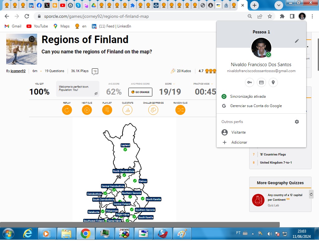 Nivimgss's tweet image. I&apos;ve typed all 19 Regions of Finland in 45 seconds. Eu digitei o nome de 19 Regiões da Finlândia em 45 segundos digitando manualmente através do teclado do computador. #MindTeleport #BodyTeleport #LightYearsSpeedThinkingThoughts #Flashback #StaticEnergy #HadronCollider