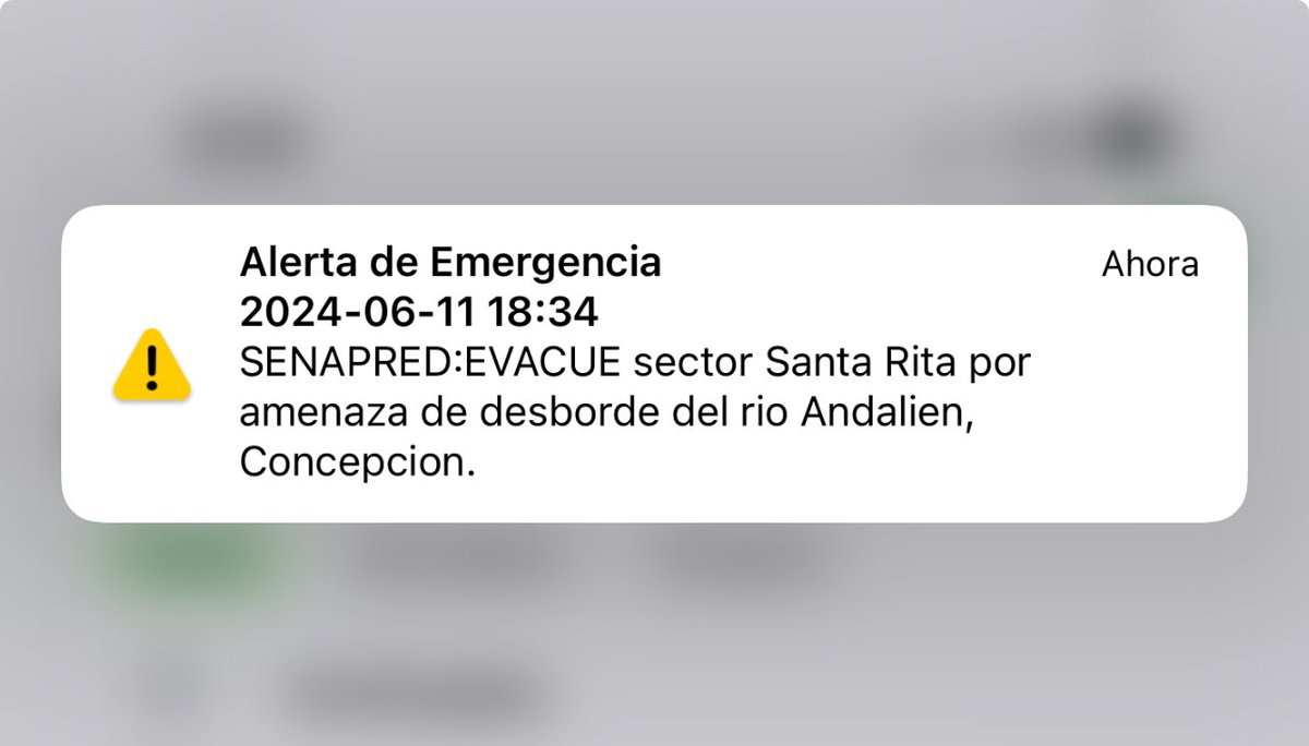 Teléfonos apagados esta noche, porque seguirán lanzando la misma alerta que hemos visto varias veces durante la tarde. Eso hace que el sistema no sea tan efectivo al final.