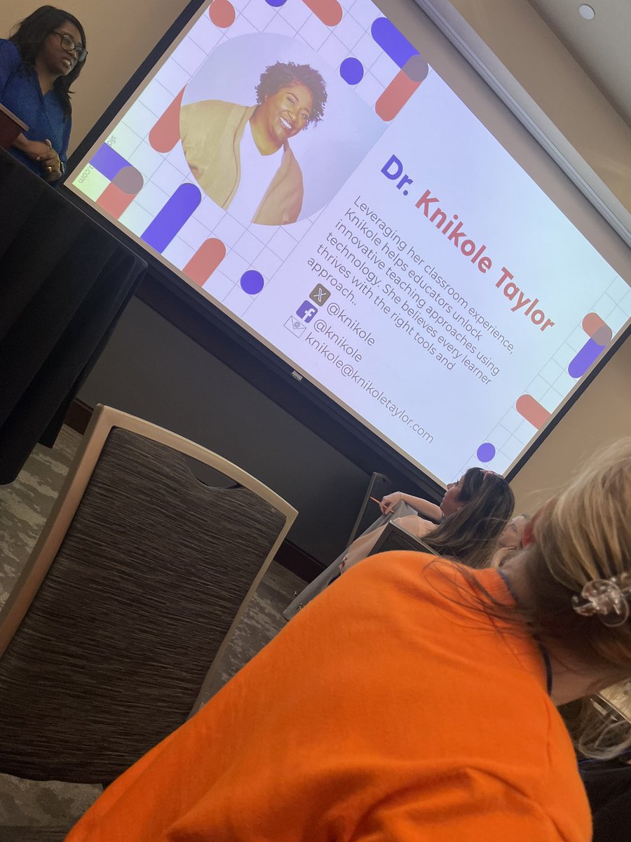 Jazmin Clark, Ed.D. (@jcphase4) on Twitter photo Thoroughly enjoyed today’s session presented by Dr. <a href="/knikole/">Dr. Knikole Taylor</a> !
Looking forward to taking ASCEND back to my team!
#LFTX24 #LFTXlearns <a href="/LearnTexas/">LearningForwardTexas</a> Thoroughly enjoyed today’s session presented by Dr. <a href="/knikole/">Dr. Knikole Taylor</a> !
Looking forward to taking ASCEND back to my team!
#LFTX24 #LFTXlearns <a href="/LearnTexas/">LearningForwardTexas</a>